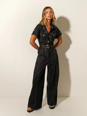 Ebony Jumpsuit - Black - Lulu & Daw - Kivari -  - Lulu & Daw - Australian Fashion Boutique