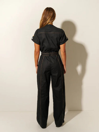 Ebony Jumpsuit - Black - Lulu & Daw - Kivari -  - Lulu & Daw - Australian Fashion Boutique