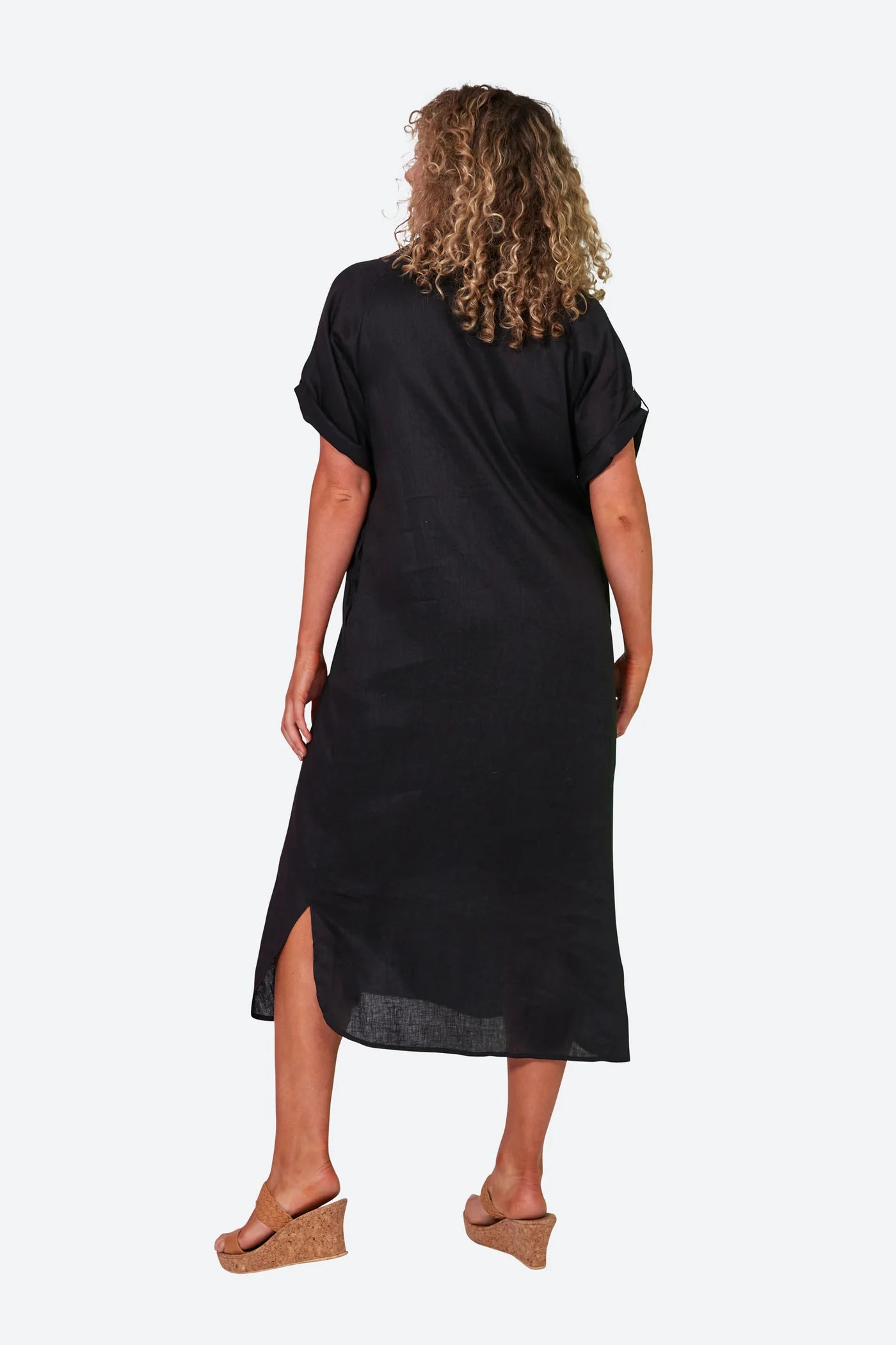 Studio Shirt Dress - Lulu & Daw - Eb & Ive - dress, linen - Lulu & Daw - Australian Fashion Boutique