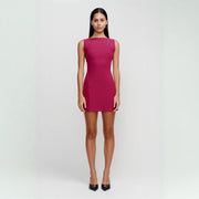 Teisha Mini Dress - Berry