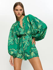 Fiora Playsuit - Lulu & Daw -  -  - Lulu & Daw - Australian Fashion Boutique