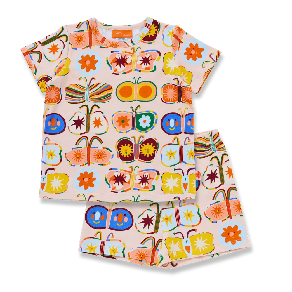 Summer PJ Set / Flutterby