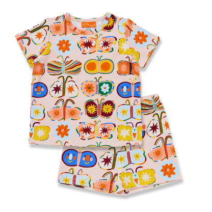 Summer PJ Set / Flutterby