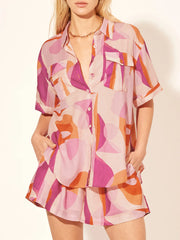 Franz Short - Pink - Lulu & Daw - Kivari - kivari, new arrvials, shorts - Lulu & Daw - Australian Fashion Boutique