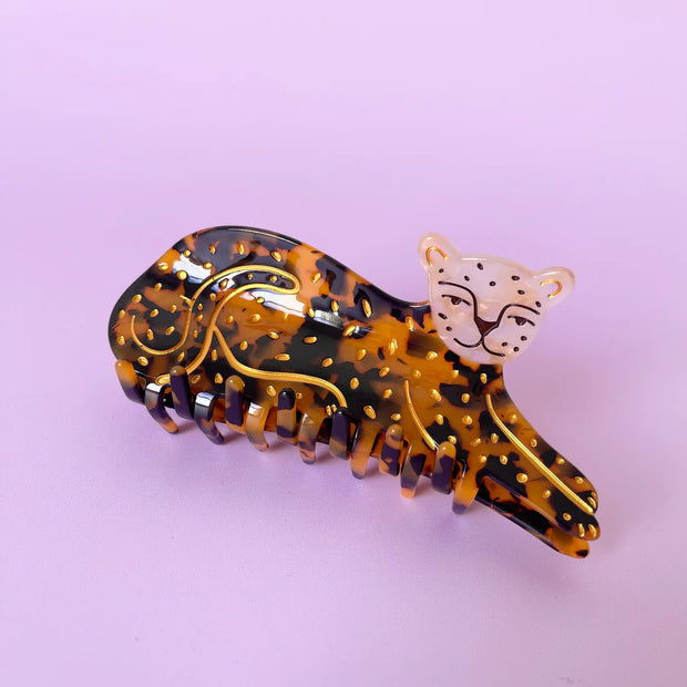 Leopard Clip - Tortoise