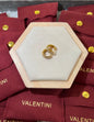 Valentini Crystal Hoops