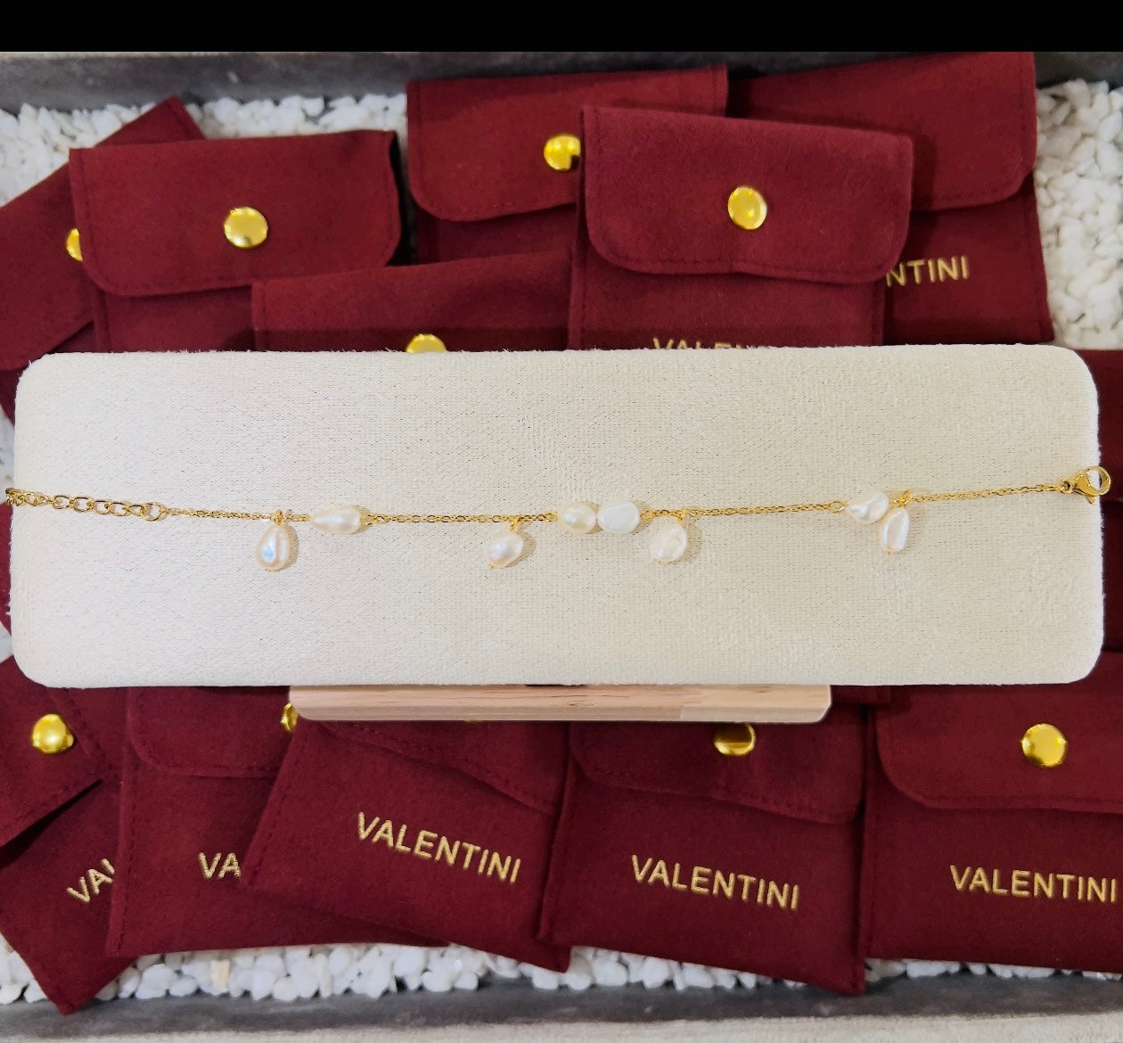 Valentini Pia Pearl Bracelet
