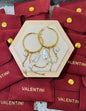 Valentini Pia Pearl Hoops