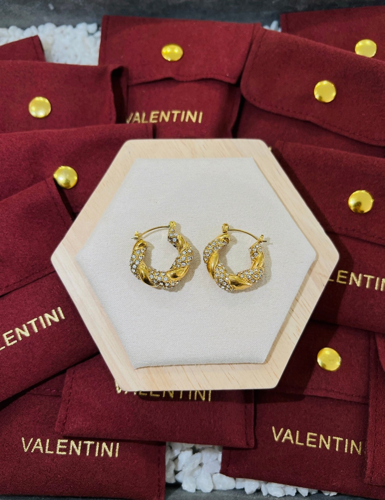 Valentini Halo Earrings
