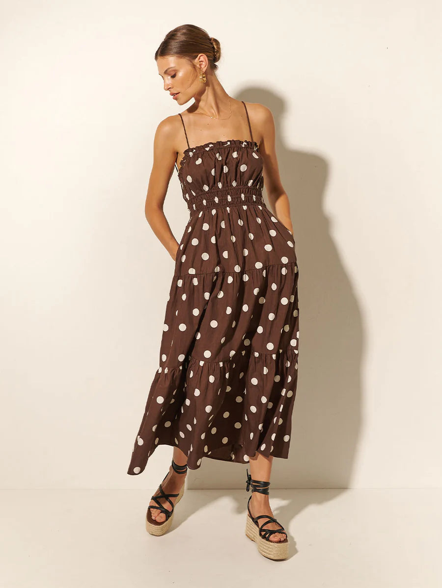 Harper Midi Dress - Lulu & Daw - Kivari - kivari - Lulu & Daw - Australian Fashion Boutique