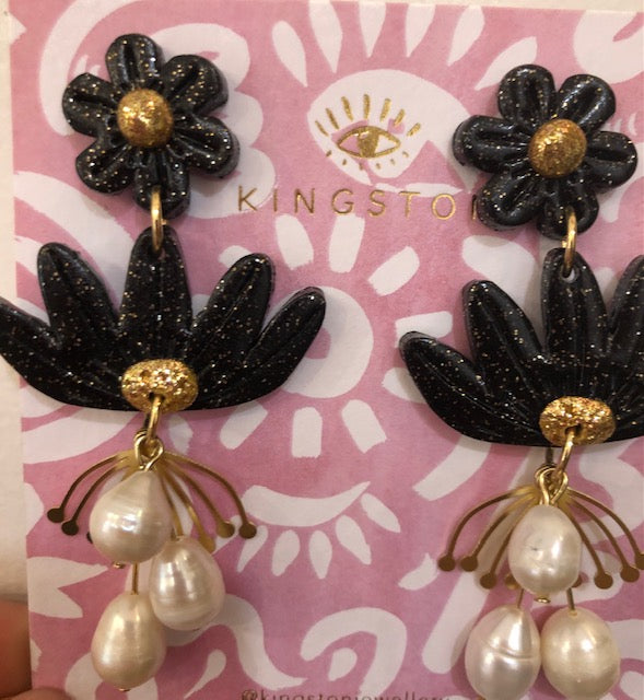 Pearl Blossoms - Lulu & Daw - Kingston - earrings, kingston - Lulu & Daw - Australian Fashion Boutique