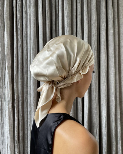 SILK SLEEP BONNET