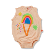 Ice Cream Singlet Suit - Lulu & Daw - Halcyon Nights - childrenswear, halcyon nights - Lulu & Daw - Australian Fashion Boutique