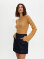 Immy Denim Mini Skirt - Raw