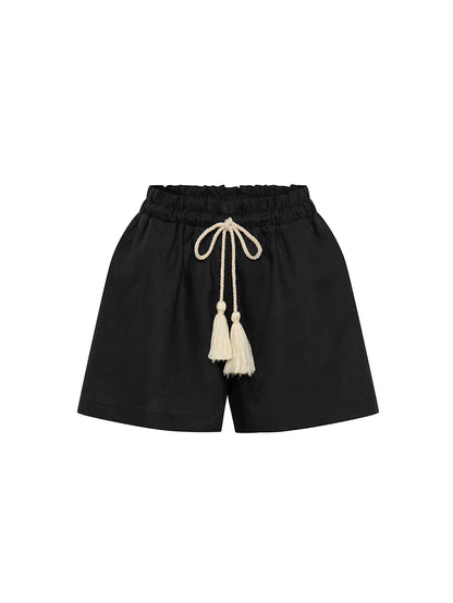 Jacana Short - Black - Lulu & Daw - Kivari - kivari, new arrvials, shorts - Lulu & Daw - Australian Fashion Boutique