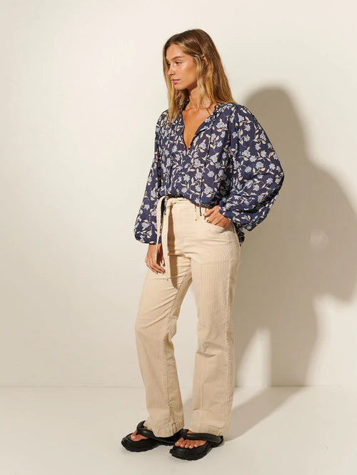 Jeanne Blouse - Navy - Lulu & Daw - Kivari -  - Lulu & Daw - Australian Fashion Boutique