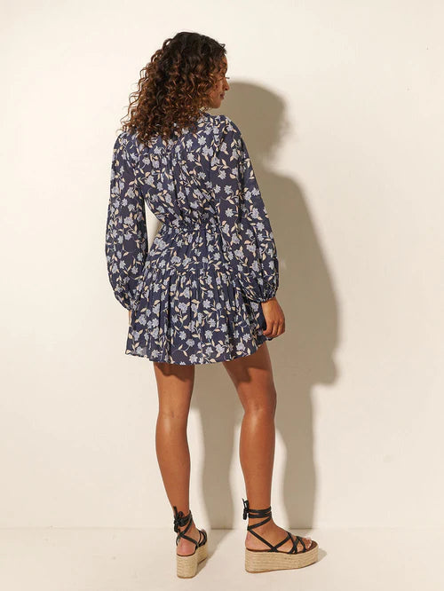 Jeanne Mini Dress - Navy - Lulu & Daw - Kivari - dress, kivari - Lulu & Daw - Australian Fashion Boutique