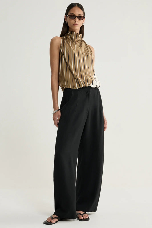 Elka Collective Sloane Top - Moss Stripe