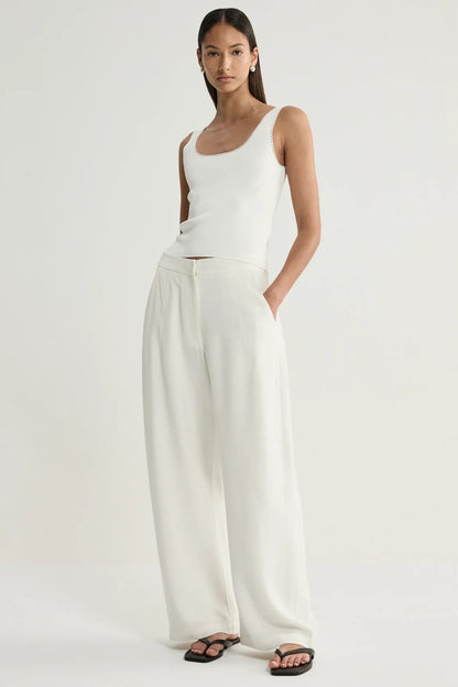 Elka Collective Tori Pant - White