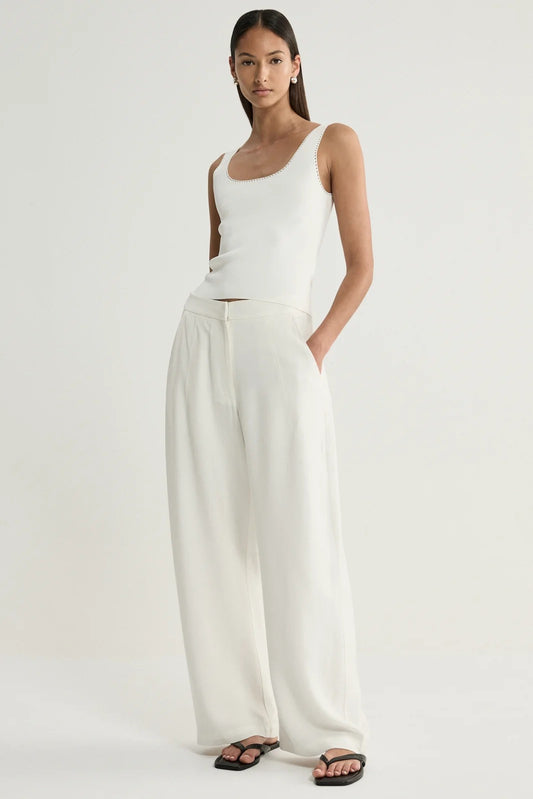 Elka Collective Tori Pant - White
