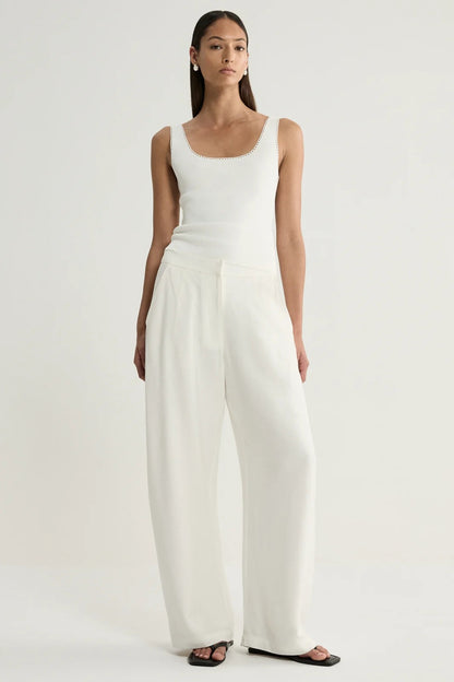 Elka Collective Tori Pant - White