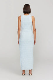 Leeroy Midi Dress Baby Blue