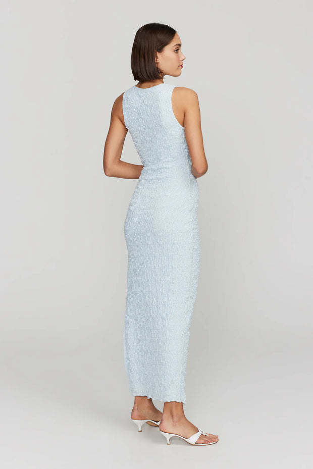 Leeroy Midi Dress Baby Blue