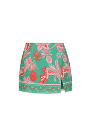 Lily Mini Skirt Pineapple Print - Lulu & Daw - Ownley - Linen Blend, new arrivals, new arrvials - Lulu & Daw - Australian Fashion Boutique