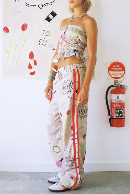 LOVE LETTER PANTS - Lulu & Daw - Lottie Hall -  - Lulu & Daw - Australian Fashion Boutique