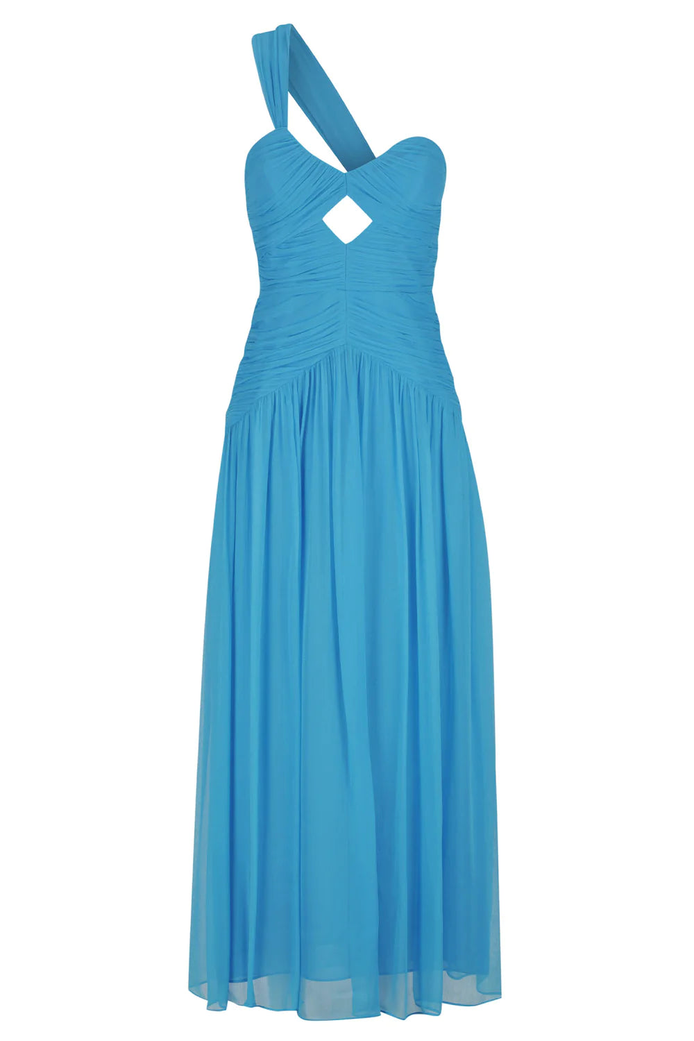 Margot One Shoulder Midi Dress- Aqua - Lulu & Daw - Shona Joy - dress, shona joy - Lulu & Daw - Australian Fashion Boutique