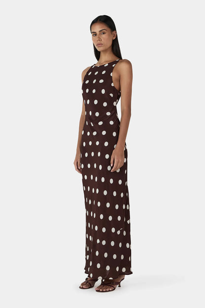 Mizzi Midi Dress - Pinot Polka