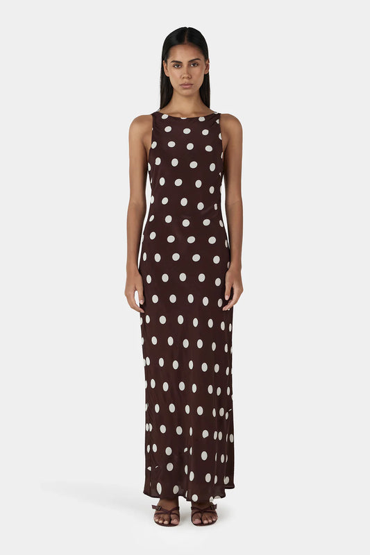 Mizzi Midi Dress - Pinot Polka