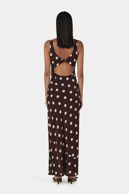 Mizzi Midi Dress - Pinot Polka