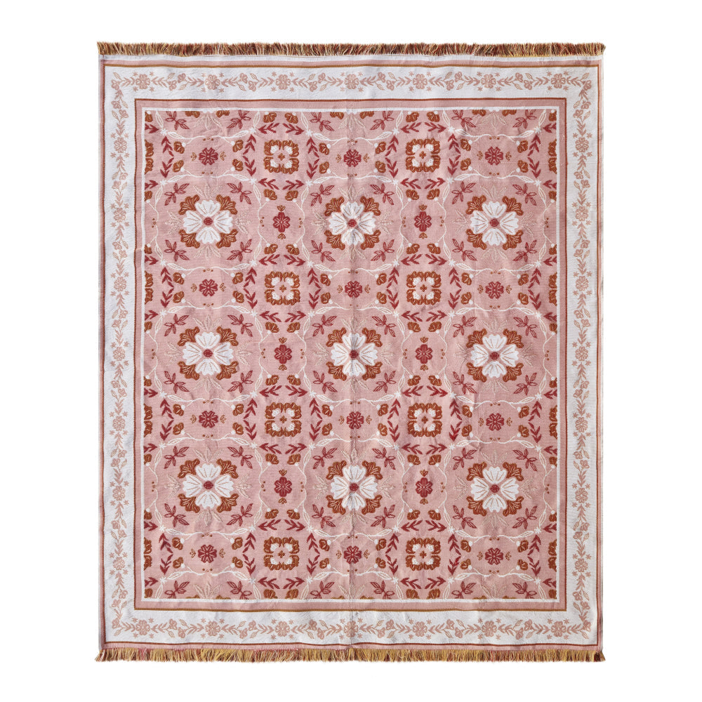 Marley Throw Rug - Bubblegum Multi