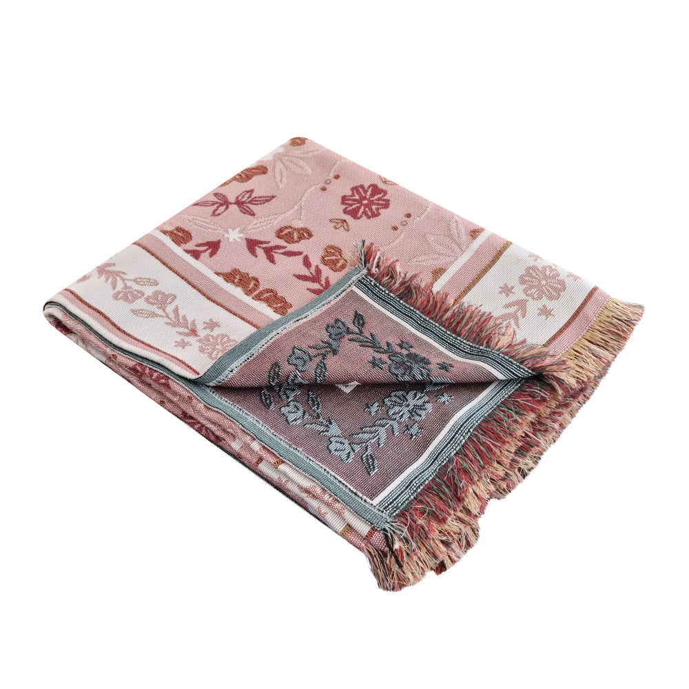 Marley Throw Rug - Bubblegum Multi