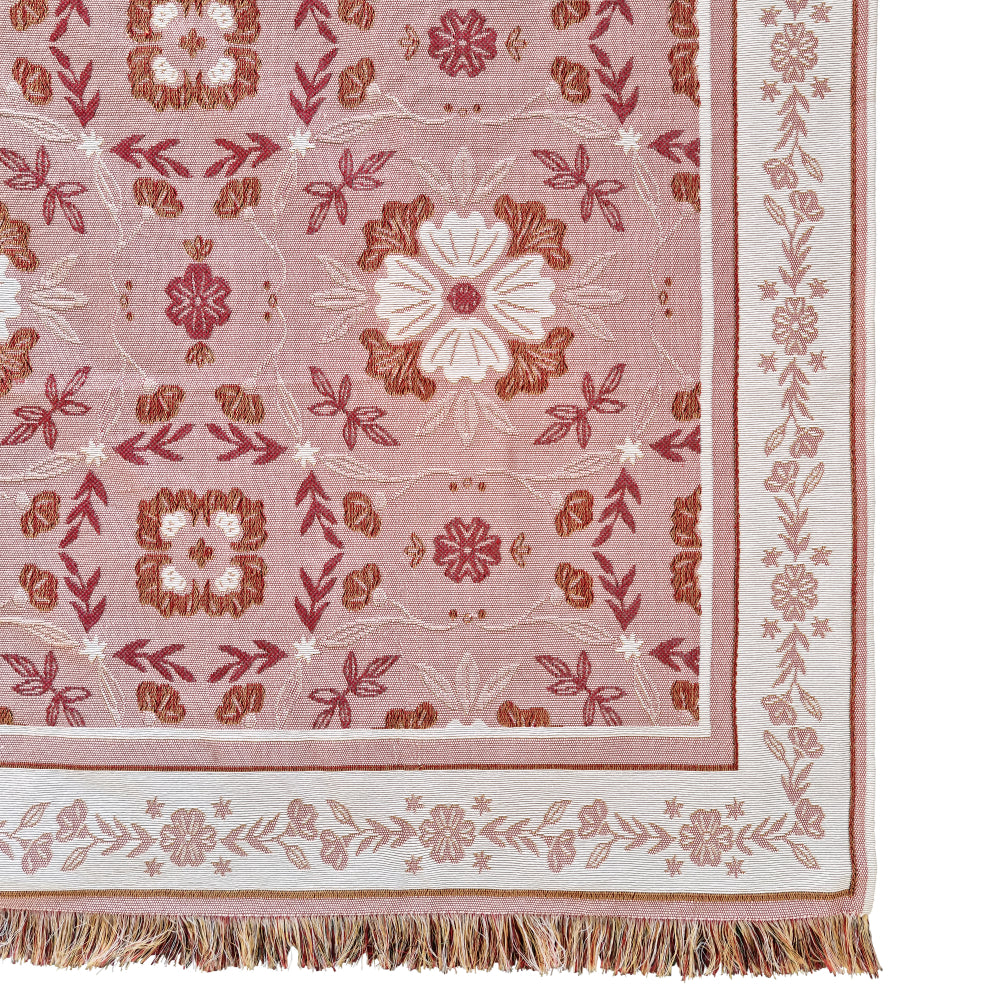 Marley Throw Rug - Bubblegum Multi