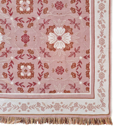 Marley Throw Rug - Bubblegum Multi