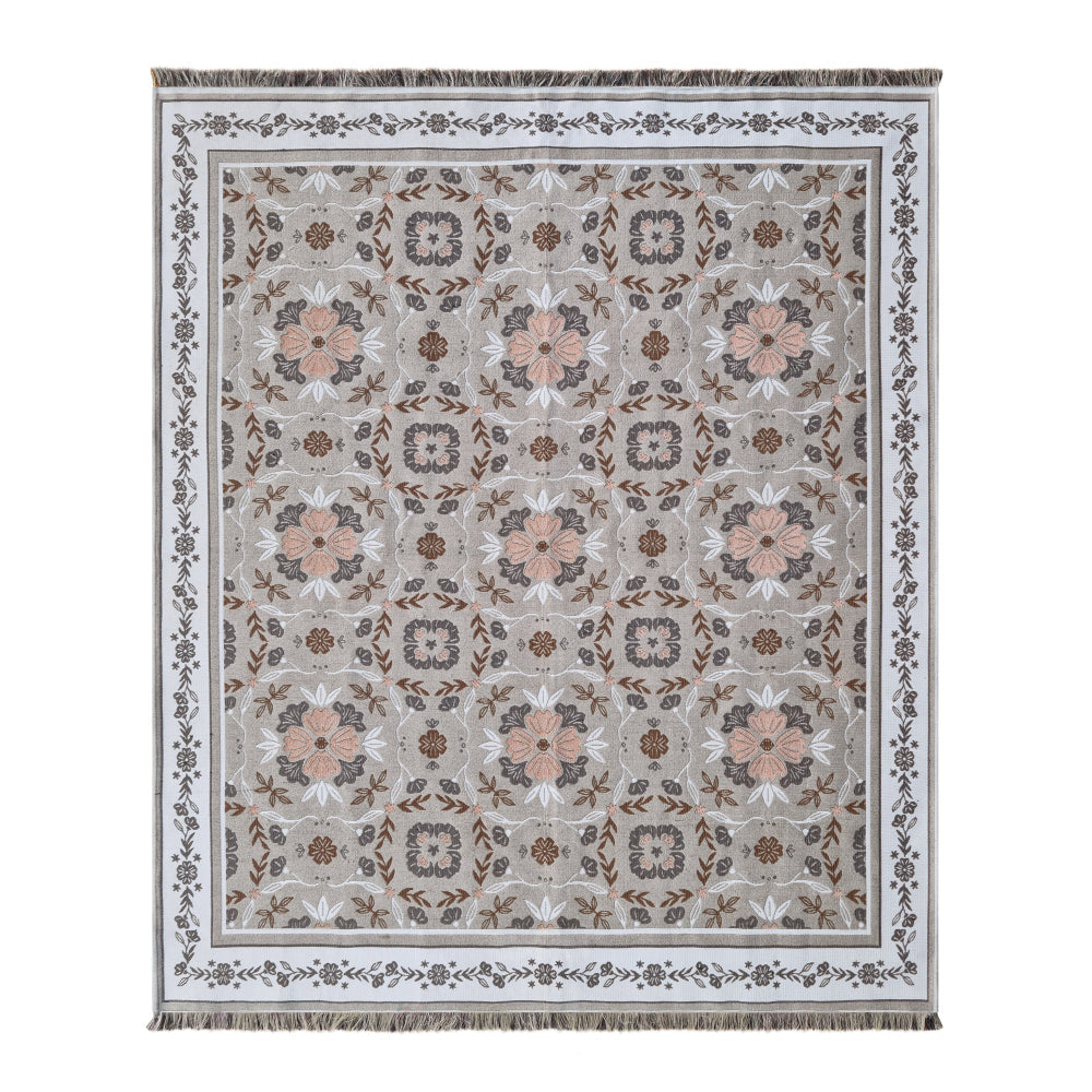 Marley Throw Rug - Green Mist