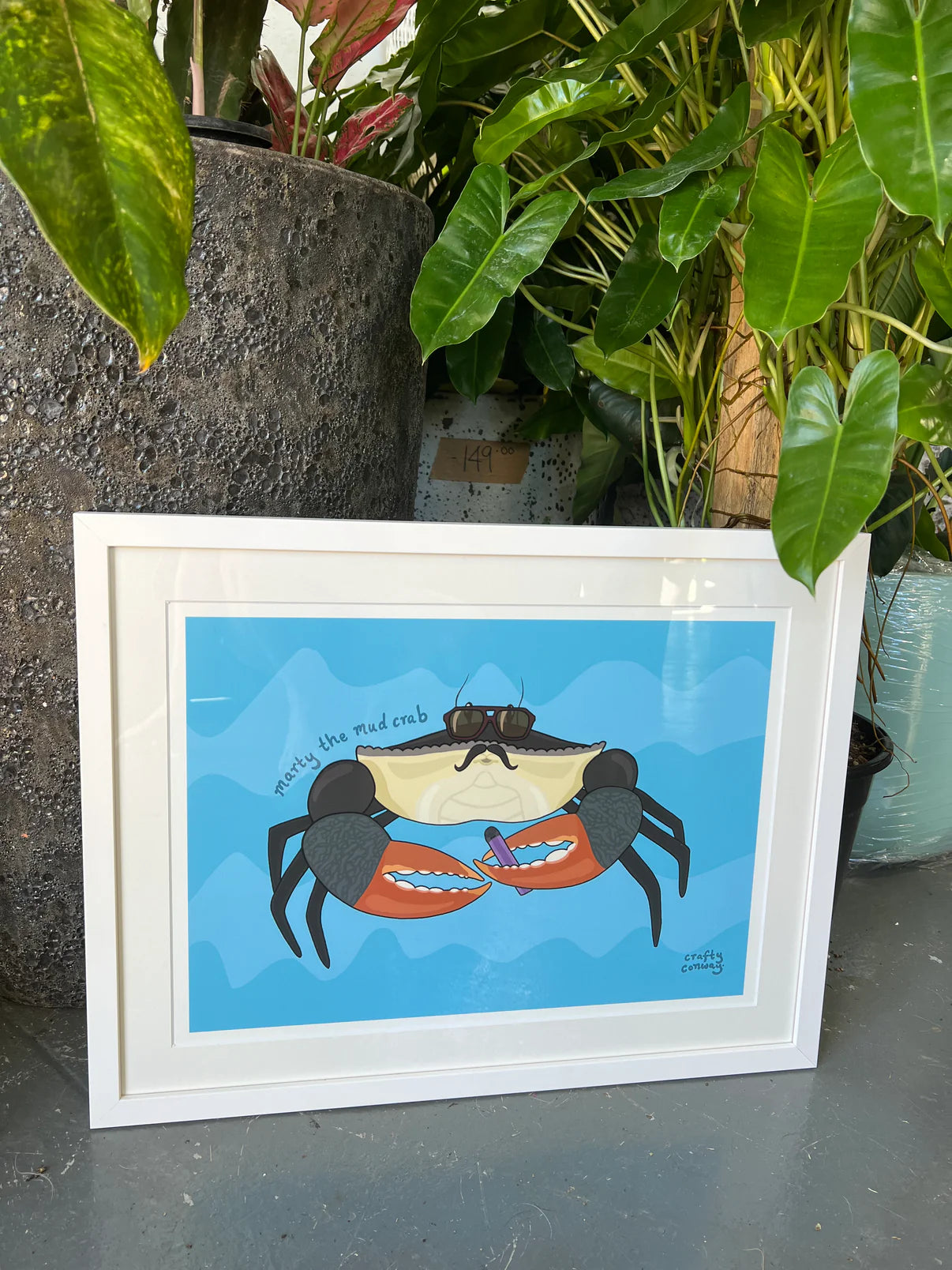 Marty the Mud Crab - Lulu & Daw - Crafty Conway - Crafty Conway - Lulu & Daw - Australian Fashion Boutique