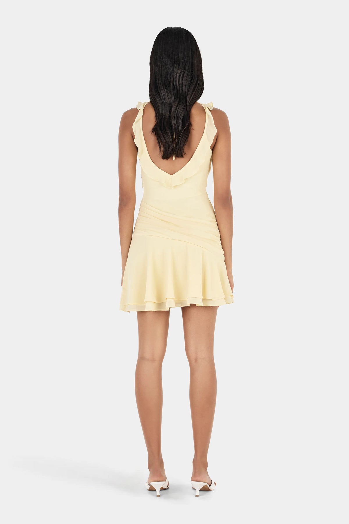 Ownley Whitney Mini Dress - Butter Yellow