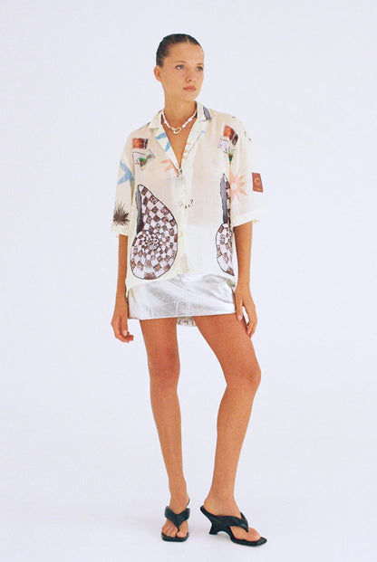 Passport Shirt - Lulu & Daw - Lottie Hall - lottie hall, new arrvials - Lulu & Daw - Australian Fashion Boutique