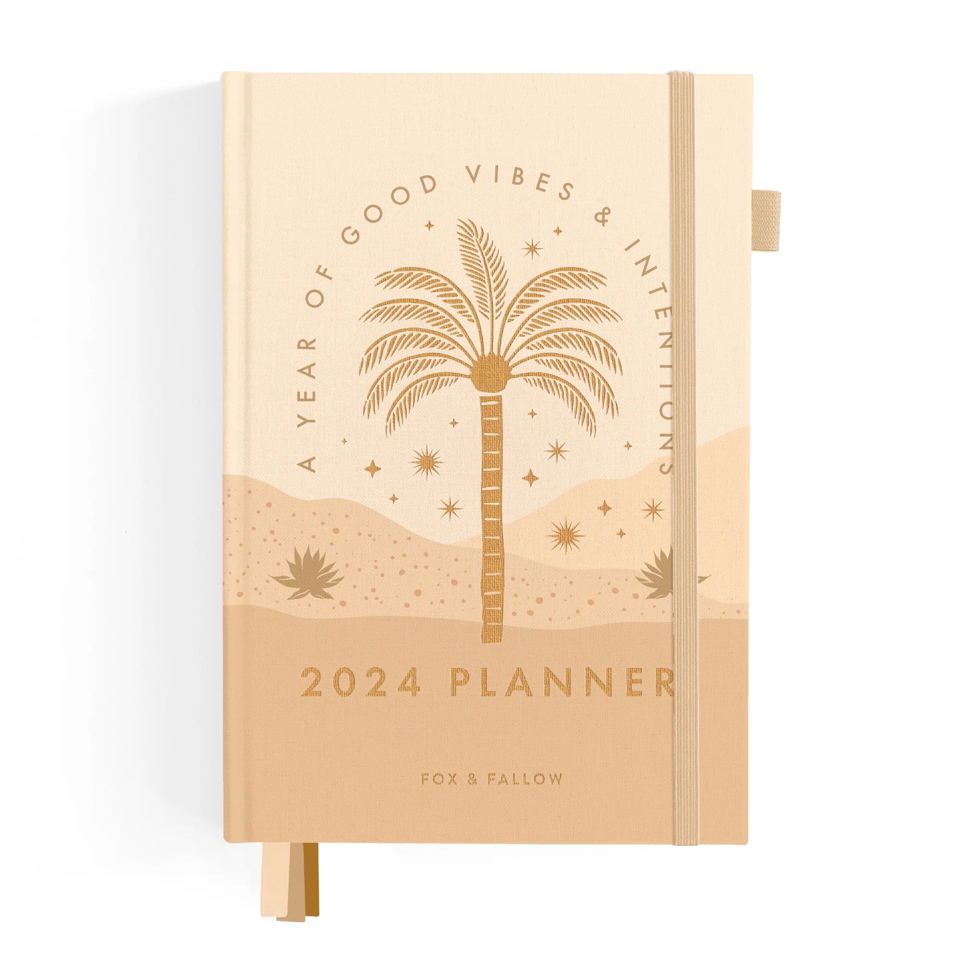 2024 Good Vibes A5 Planner - Lulu & Daw - Fox & Fallow - homewares, planner - Lulu & Daw - Australian Fashion Boutique