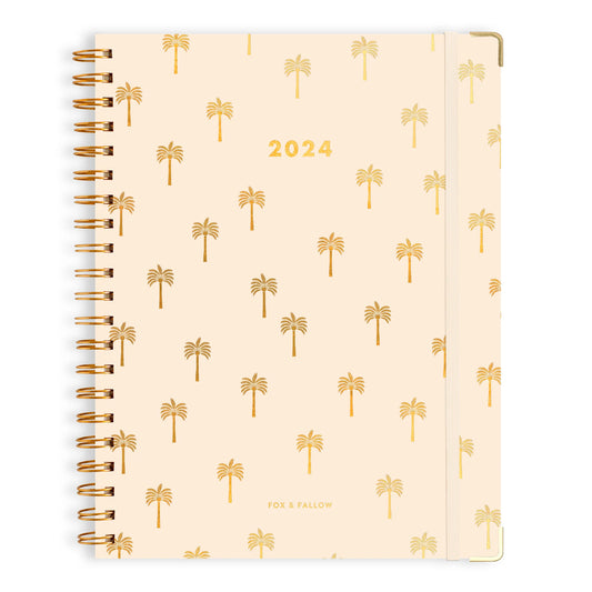 2024 Academic A4 Planner - Tiny Palms - Lulu & Daw - Fox & Fallow - fox & fallow, home - Lulu & Daw - Australian Fashion Boutique