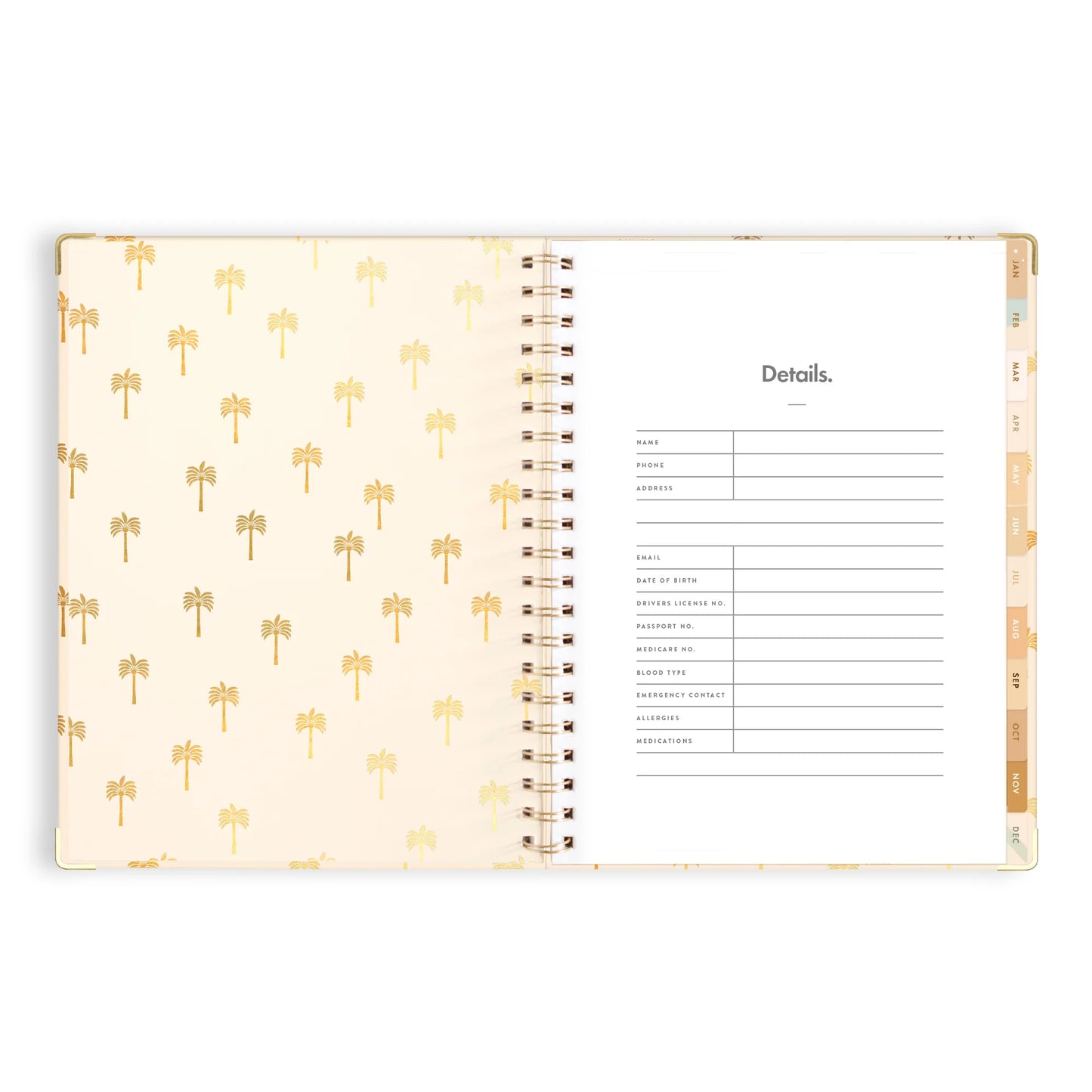 2024 Academic A4 Planner - Tiny Palms - Lulu & Daw - Fox & Fallow - fox & fallow, home - Lulu & Daw - Australian Fashion Boutique