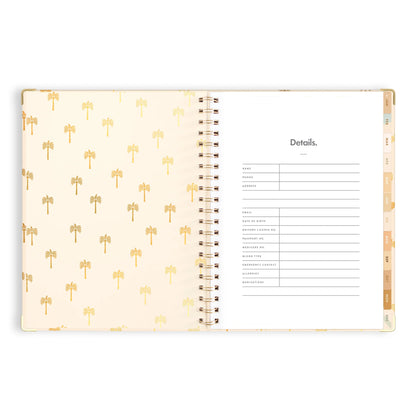 2024 Academic A4 Planner - Tiny Palms - Lulu & Daw - Fox & Fallow - fox & fallow, home - Lulu & Daw - Australian Fashion Boutique