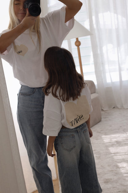 SSaint KIDS- Cream Tee