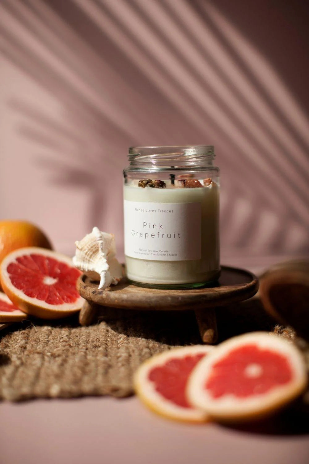 Pink Grapefruit Candle - Lulu & Daw -  - ["candles","home","renee loves frances"] - Lulu & Daw - Australian Fashion Boutique