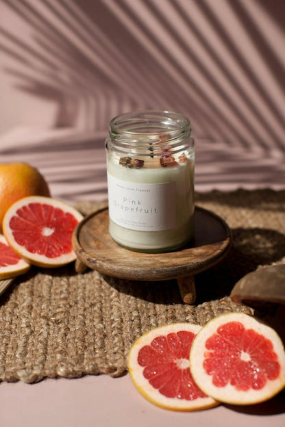 Pink Grapefruit Candle - Lulu & Daw -  - ["candles","home","renee loves frances"] - Lulu & Daw - Australian Fashion Boutique