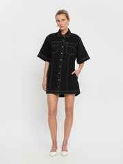 Rowyn Denim Shirt Dress