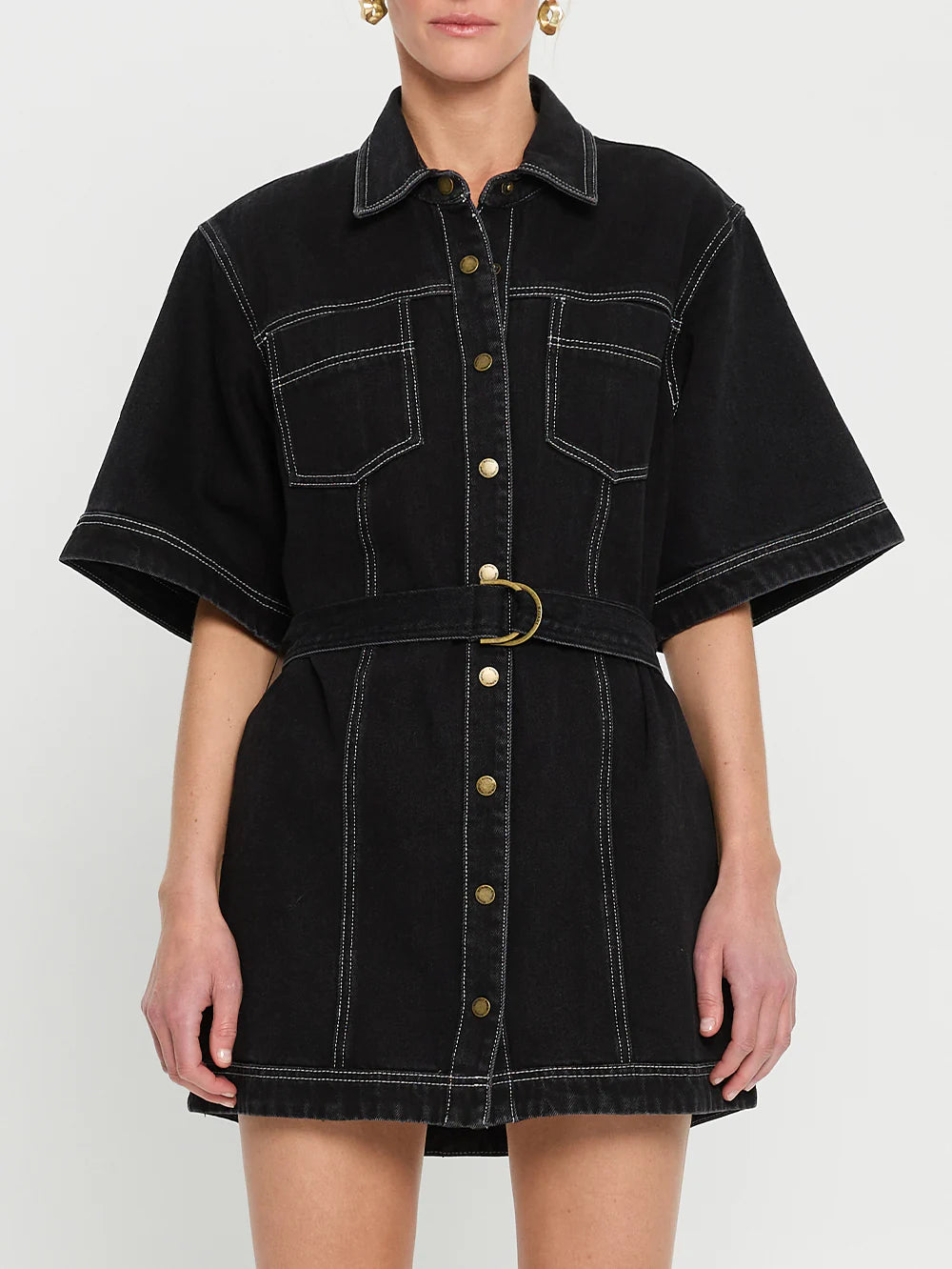 Rowyn Denim Shirt Dress - Lulu & Daw - Kivari - dress, kivari, new arrivals, new arrvials - Lulu & Daw - Australian Fashion Boutique